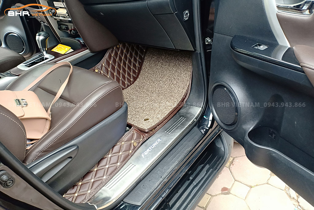 Thảm lót sàn ô tô 5D 6D Toyota Fortuner 2005 - 2016