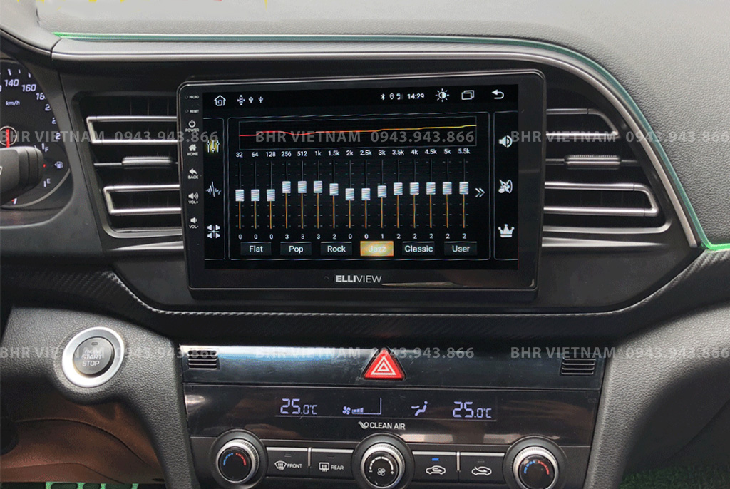 Trải nghiệm âm thanh DSP 32EQ kênh trên màn hình Elliview S4 Basic Hyundai Elantra 2016 - nay
