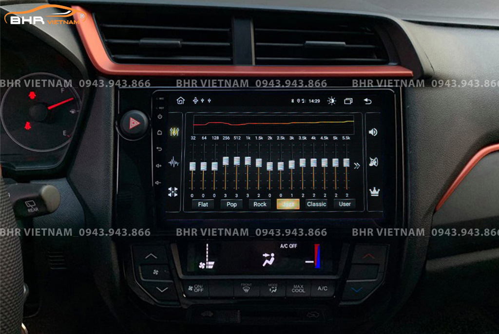 Trải nghiệm âm thanh sống động trên màn hình DVD Android Vitech Honda Brio 2019 - nay