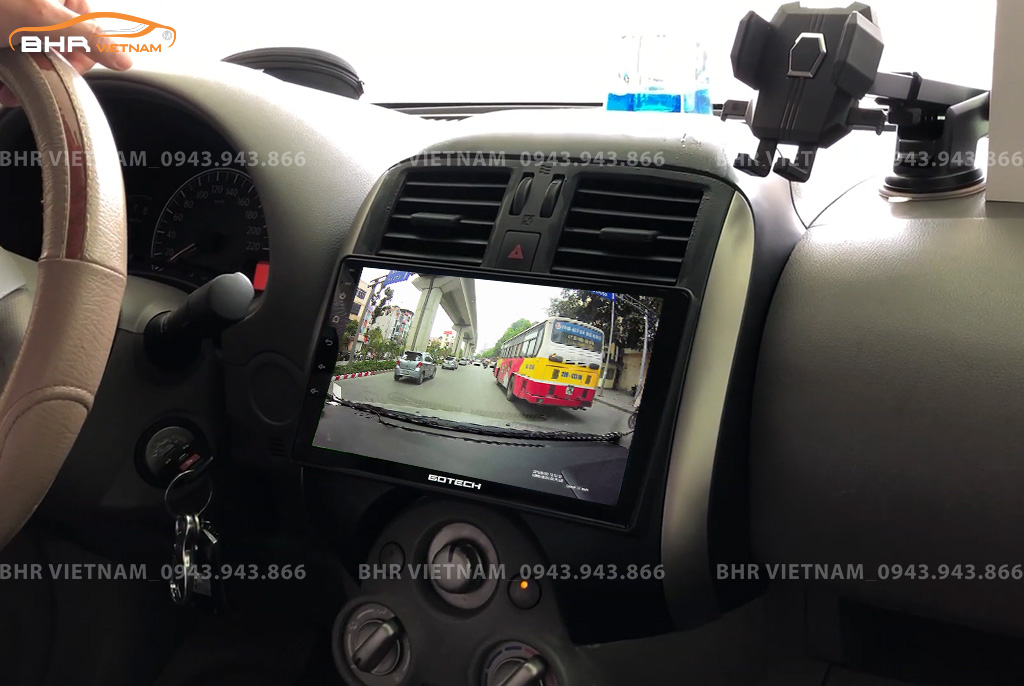 Màn hình Gotech GT6 New Nissan Sunny 2011 - nay​​​​​​​ tích hợp camera hành trình