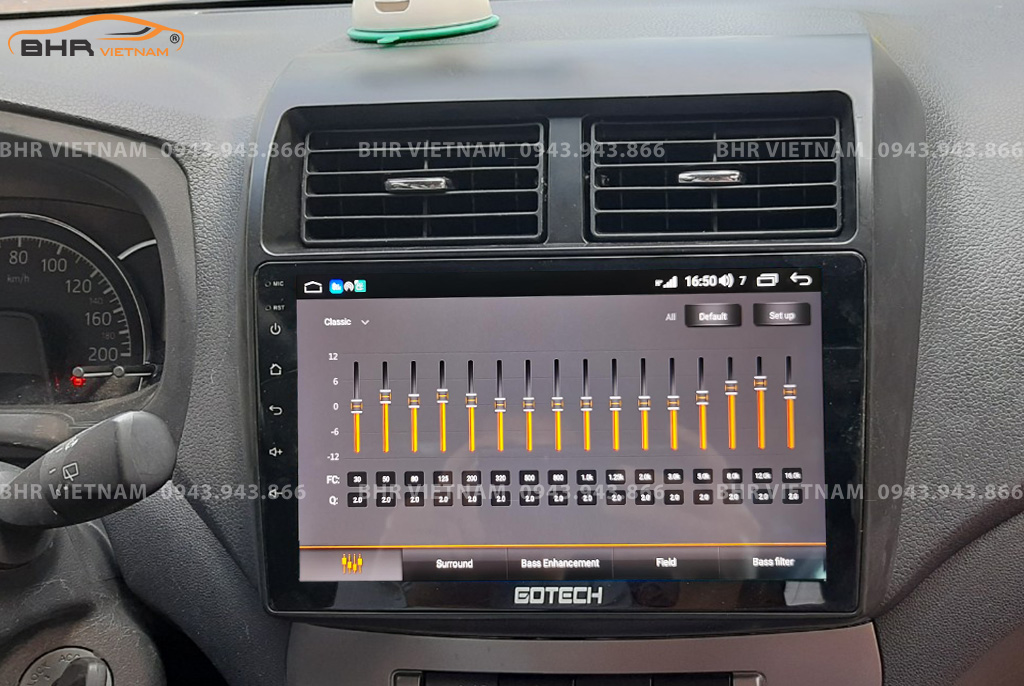 Trải nghiệm âm thanh DSP 32 kênh trên màn hình Gotech GT6 New Toyota Wigo 2019 - nay