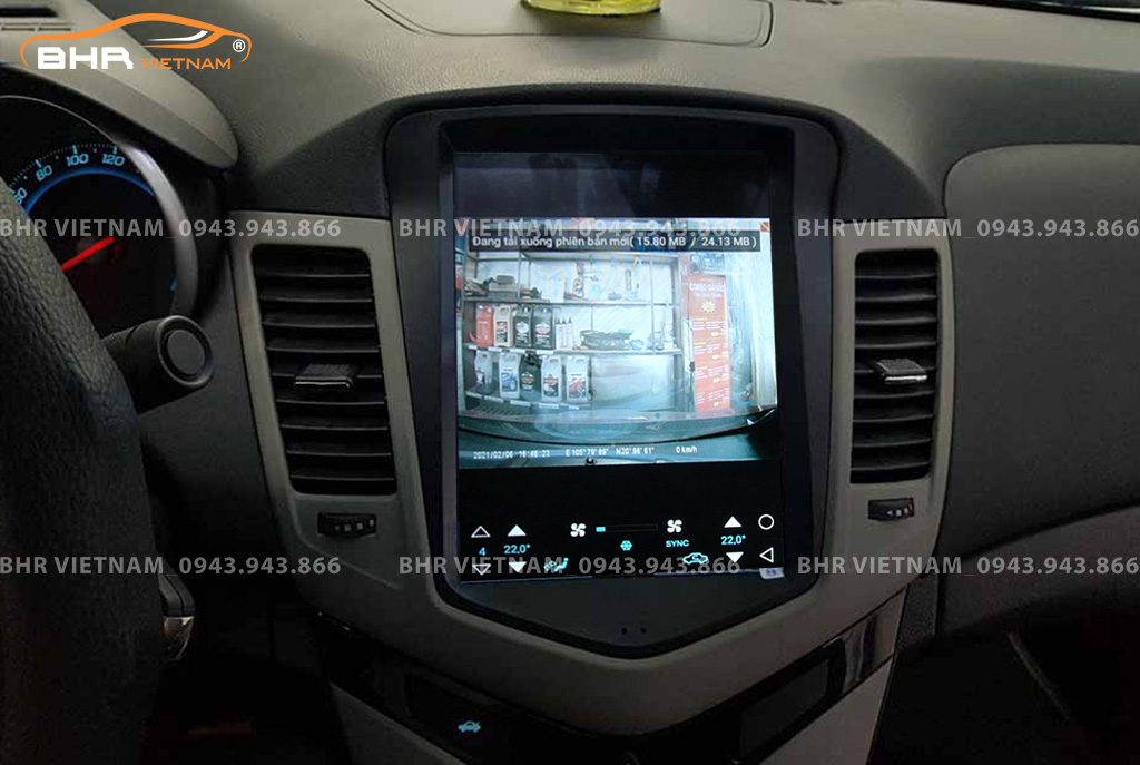 Màn hình DVD Tesla Chevrolet Captiva 2007 - 2020 tích hợp camera hành trình