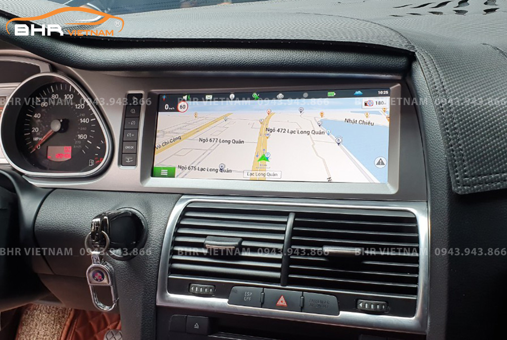 Bản đồ chỉ đường thông minh: Vietmap, Navitel, Googlemap trên màn hình DVD Android Audi Q7 2005 - 2015