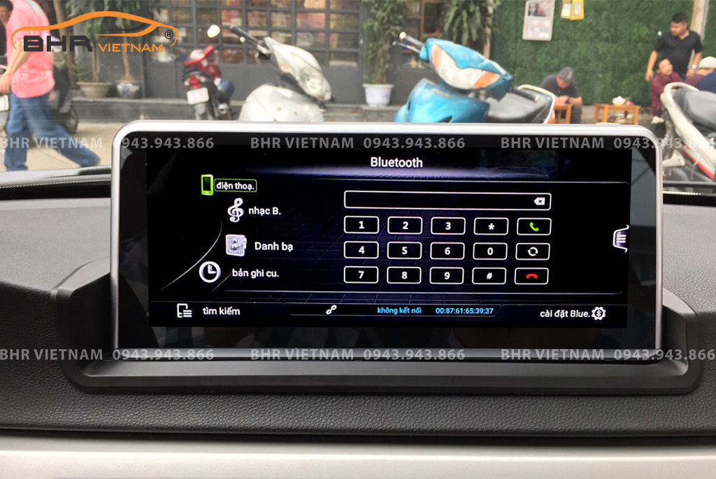 Kết nối điện thoại trên màn hình DVD Android BMW 320i F30 2012 - 2019