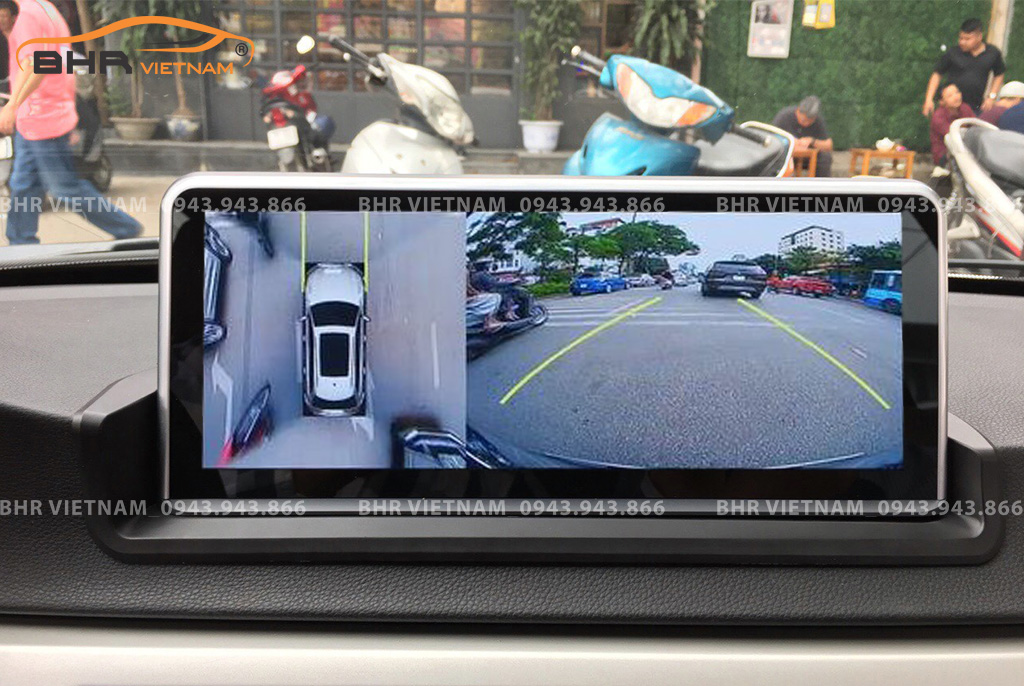 Màn hình DVD Android BMW 320i F30 2012 - 2019 tích hợp camera 360