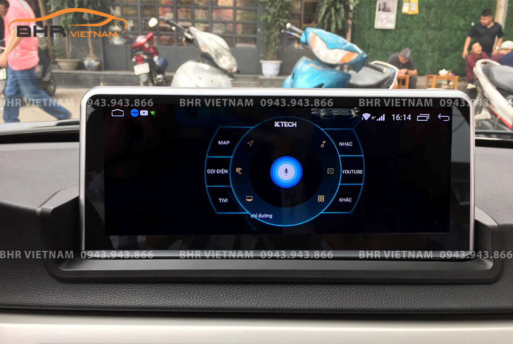 Điều khiển bằng giọng nói thông minh DVD Android BMW 320i F30 2012 - 2019