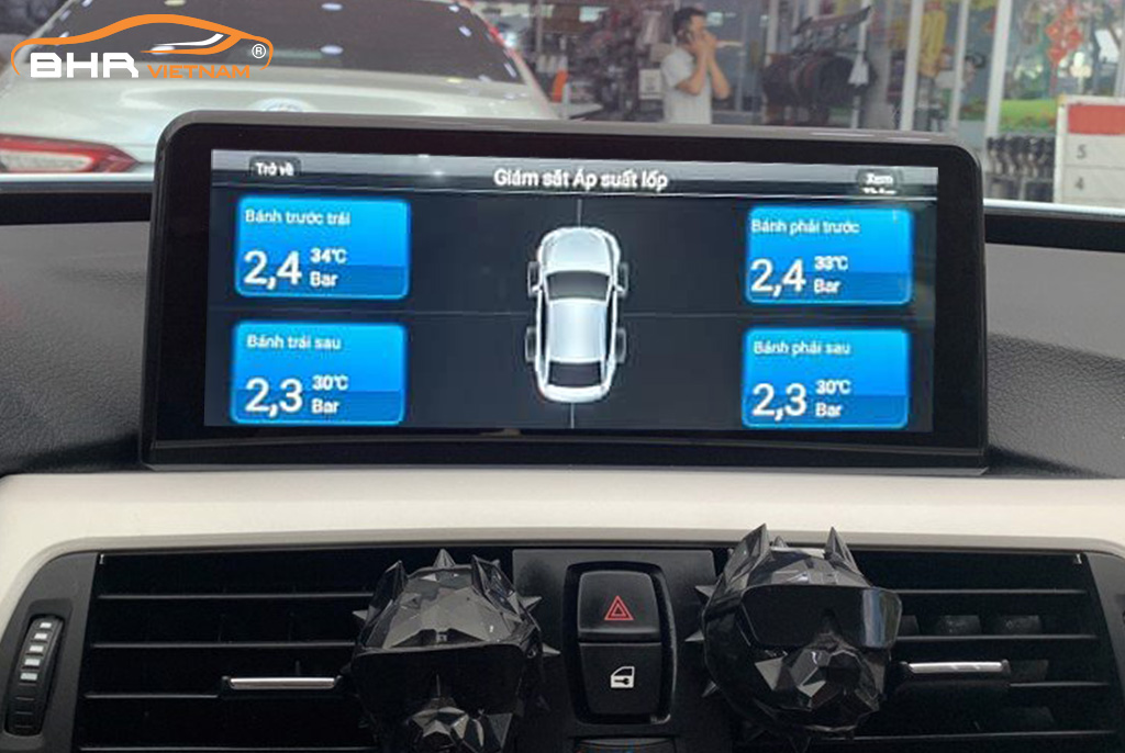 Màn hình DVD Android BMW 320i GT/ 328i GT (F34) 2012 - 2019 tích hợp cảm biến áp suất lốp