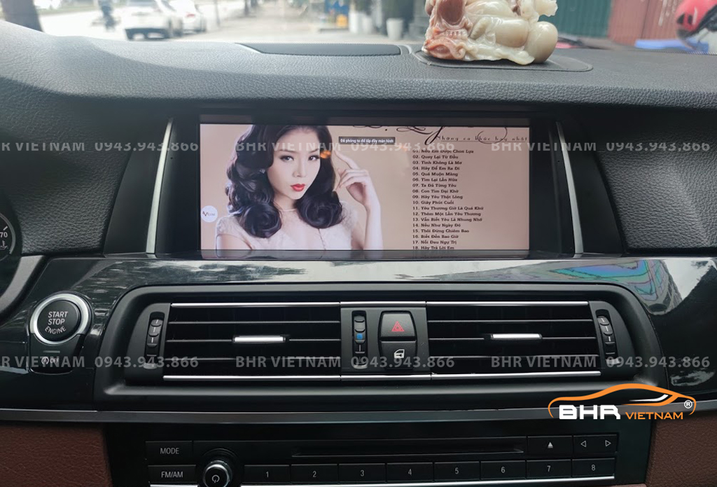 Trải nghiệm âm thanh sống động trên màn hình DVD Android BMW X3 F25 2013-2017