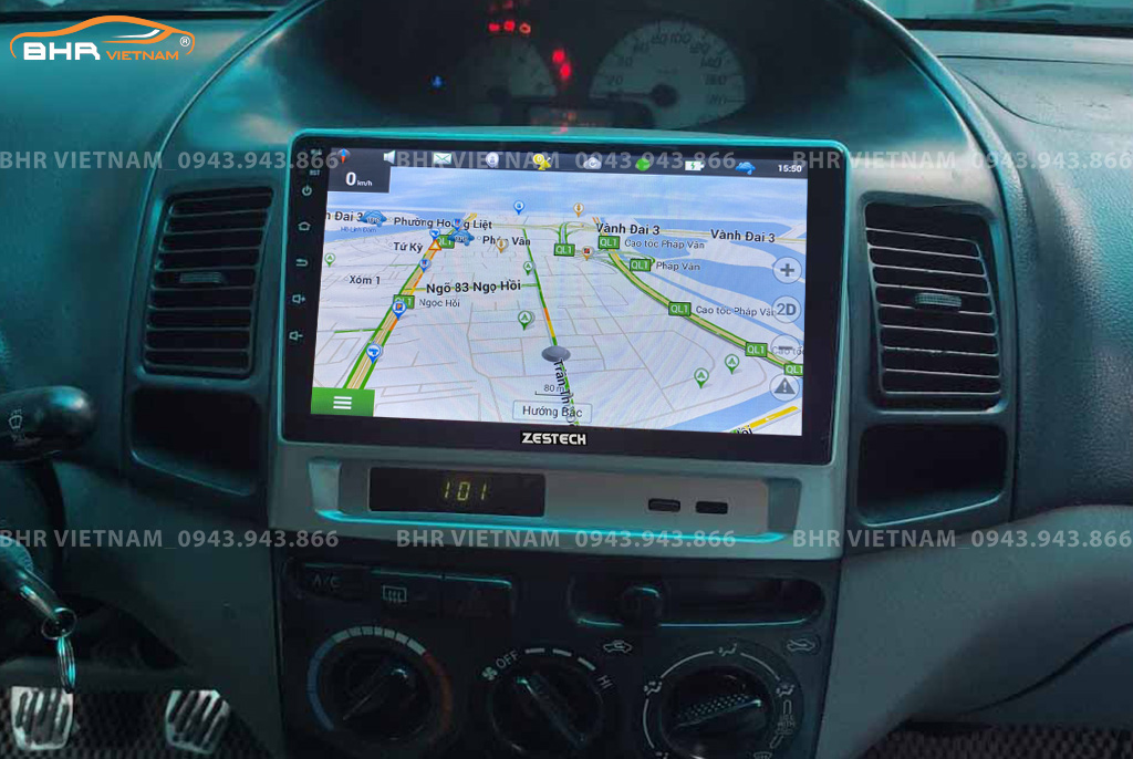 Bản đồ chỉ đường thông minh: Vietmap, Navitel, Googlemap trên Zestech Z500 Toyota Vios 2002 - 2007