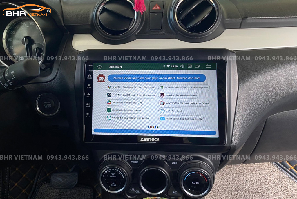 Điều khiển bằng giọng nói thông minh màn hình Zestech Z800 Pro Suzuki Swift 2019 - nay