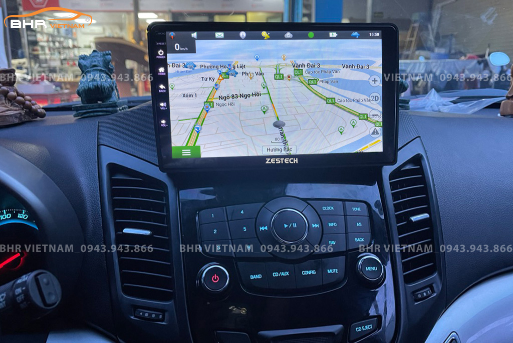 Bản đồ chỉ đường thông minh: Vietmap, Navitel, Googlemap trên Zestech Z800 New Chevrolet Orlando 2011 - 2018