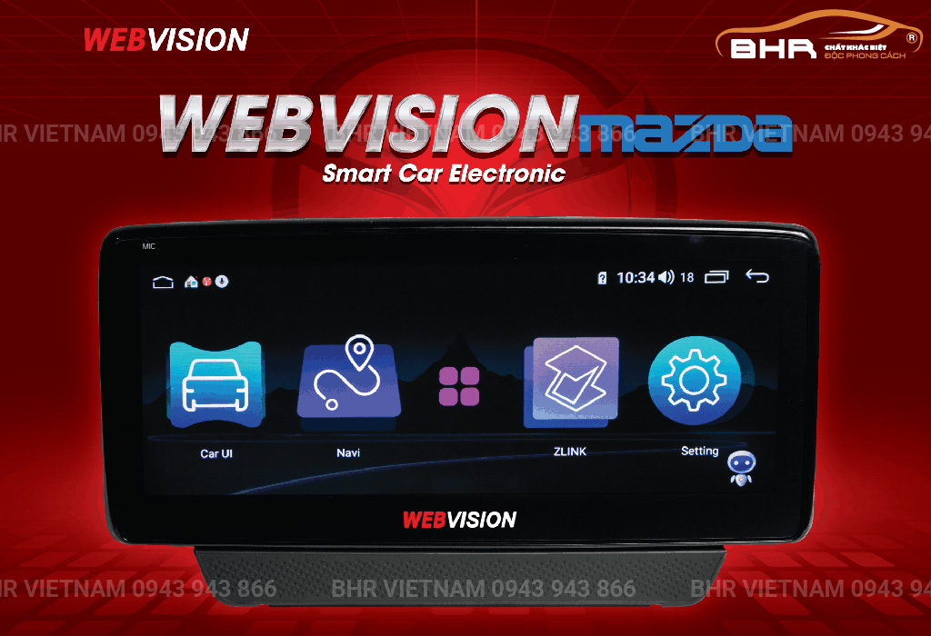 Màn hình Webvision phù hợp với nhiều dòng ô tô mới hiện nay