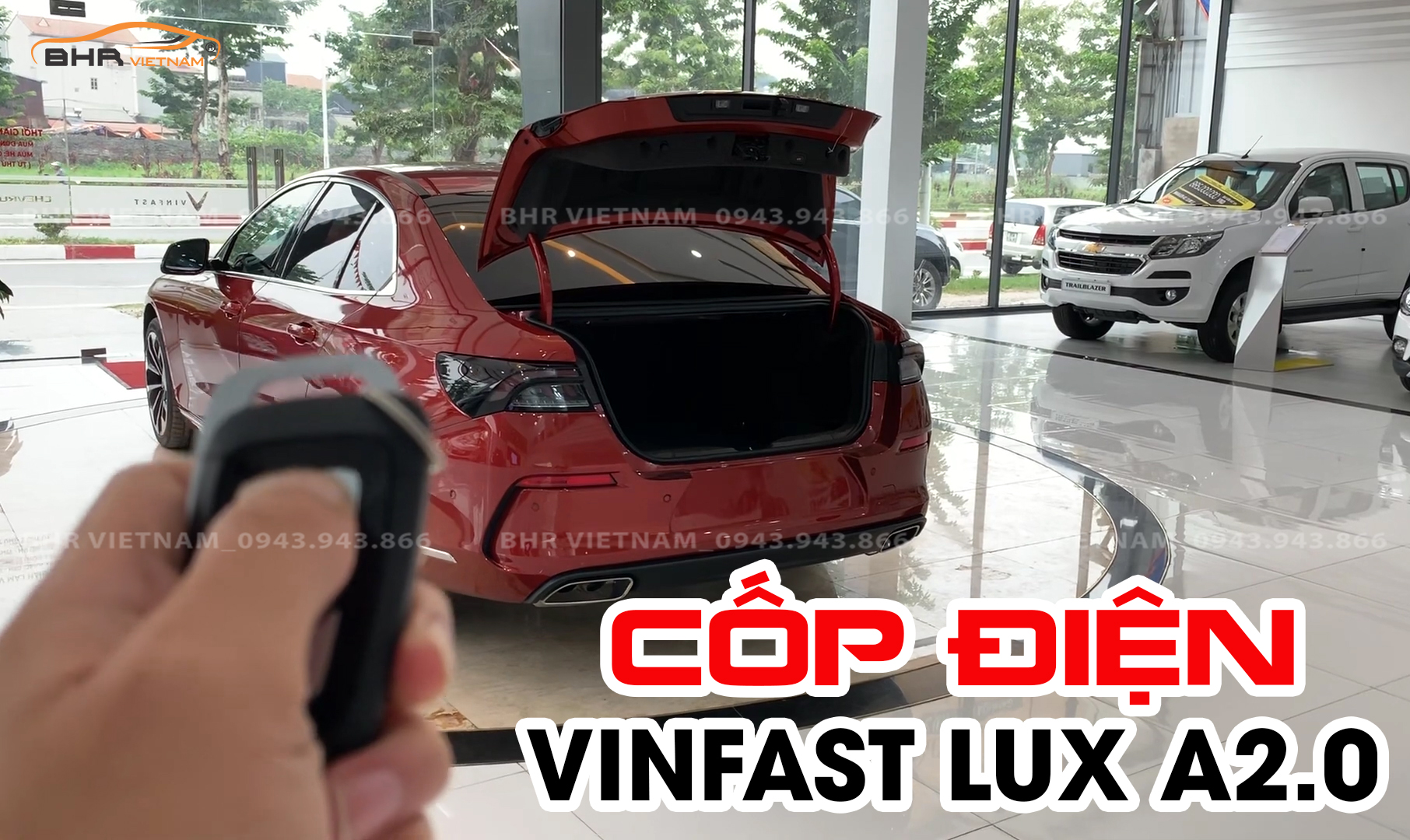 Độ cốp điện Perfec Car thương hiệu cao cấp, uy tín cho Vinfast Lux A