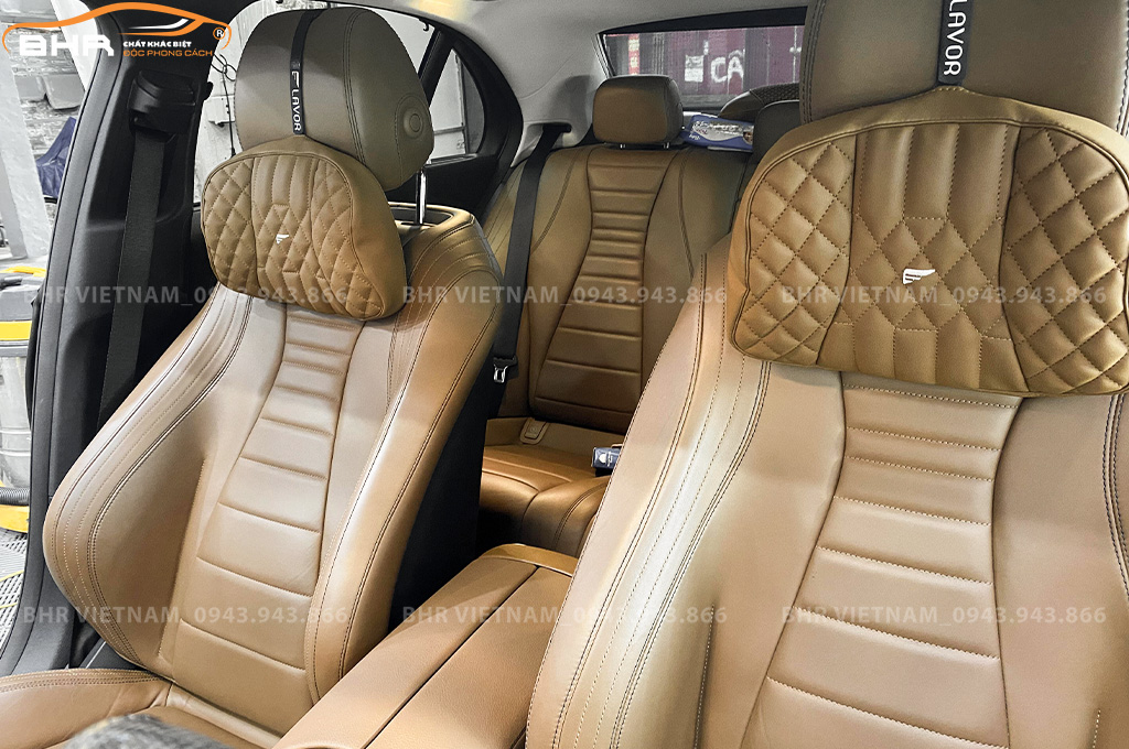 Bọc ghế da Nappa cho xe Mercedes E Class 