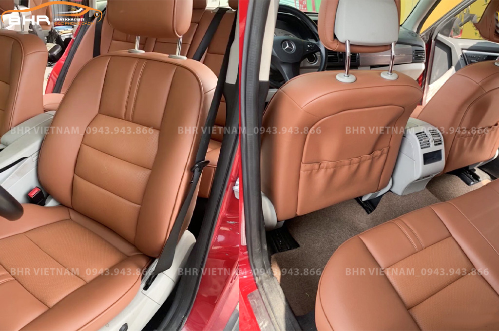 Bọc ghế da Nappa ô tô Mercedes GL (GL320, GL350, GL400, GL450, GL500, GL550):  Cao