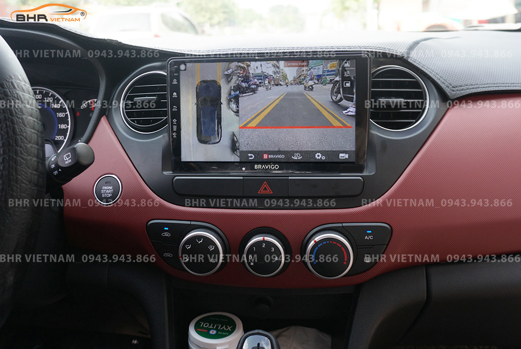 Màn hình DVD Android Bravigo Ultimate Hyundai i10 2014 - 2020