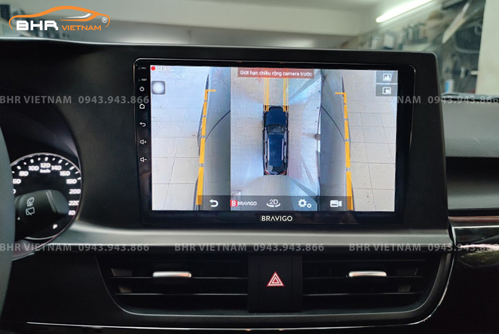 Màn hình DVD Android Bravigo Ultimate Kia Seltos 2020 - nay
