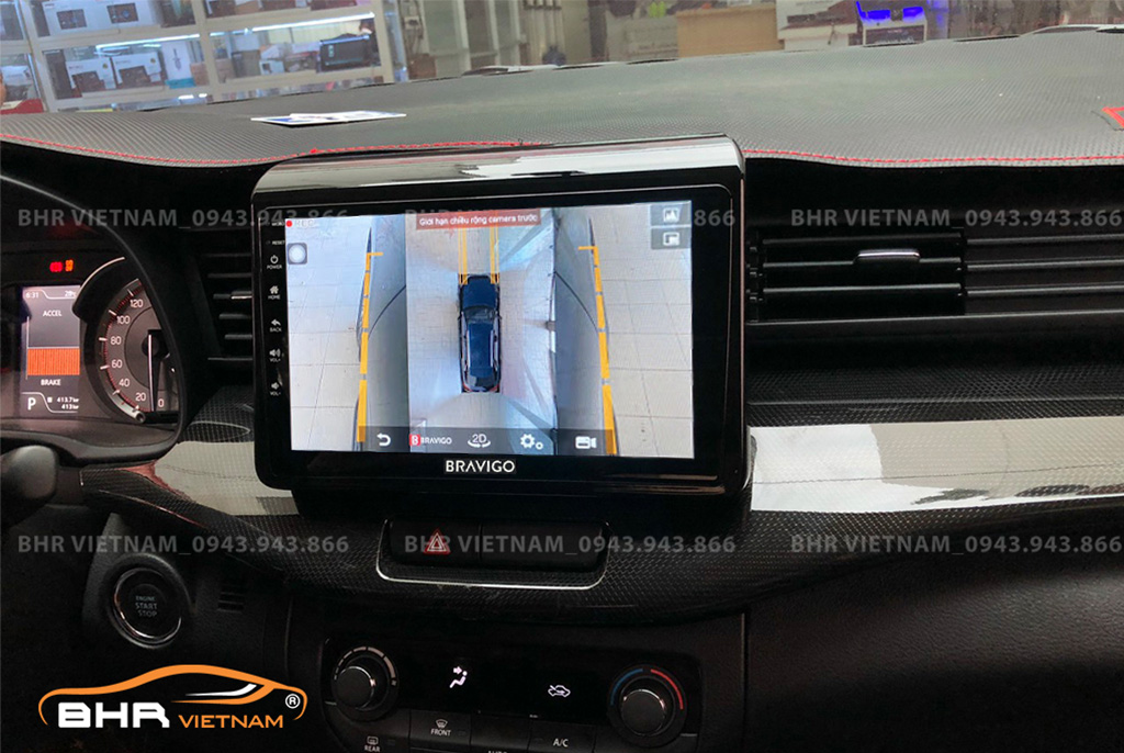 Màn hình DVD Android Bravigo Ultimate Suzuki Ertiga 2020 - nay
