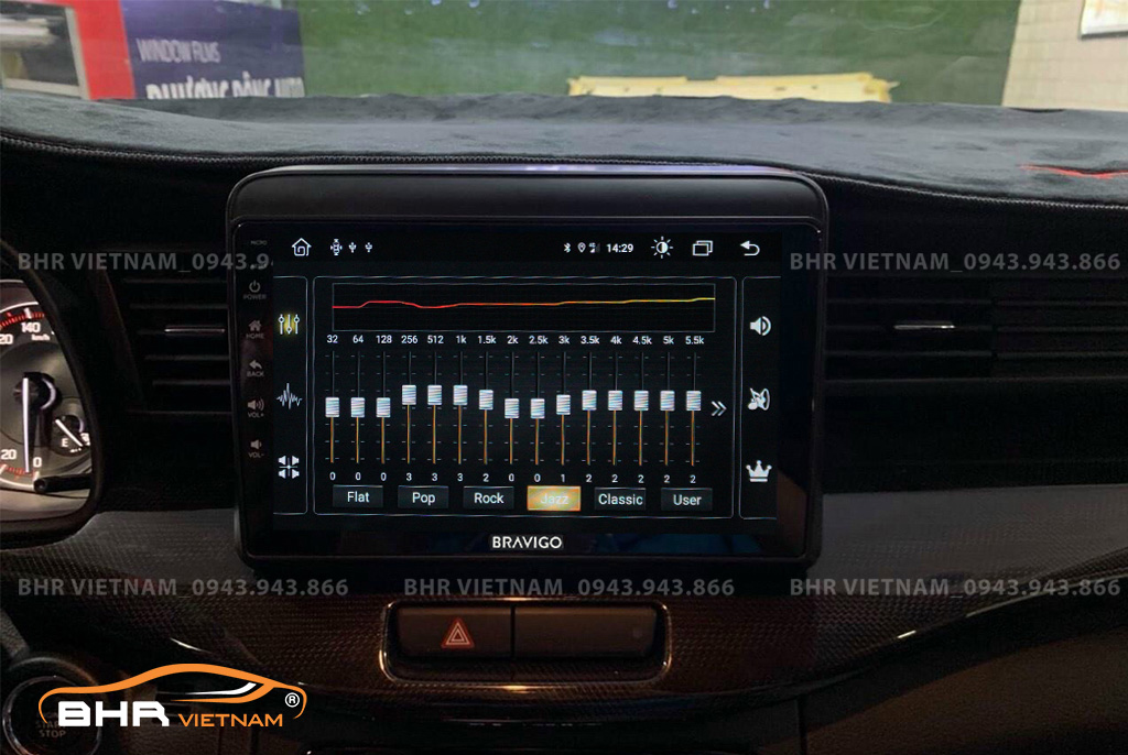 Trải nghiệm âm thanh sống động trên màn hình DVD Android Bravigo Ultimate Suzuki Ertiga 2020 - nay
