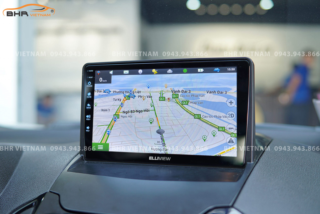 Bản đồ chỉ đường thông minh: Vietmap, Navitel, Googlemap trên Elliview S4 Basic Ford Ecosport 2013 - nay