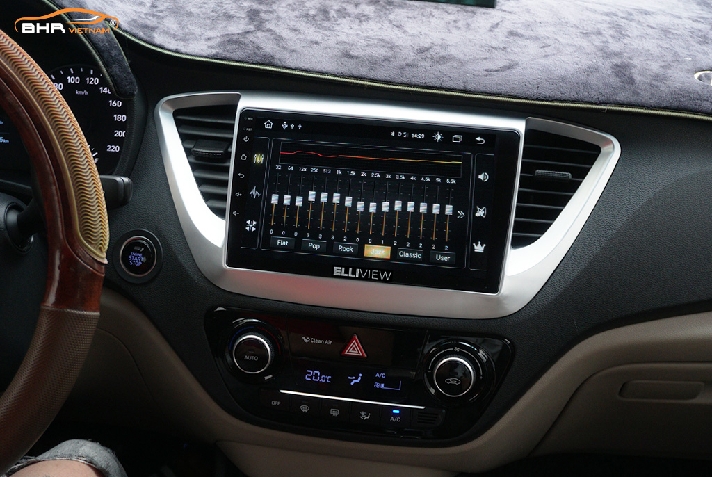 Trải nghiệm âm thanh DSP 32EQ kênh trên màn hình Elliview S4 Basic Hyundai i10 2014 - 2020