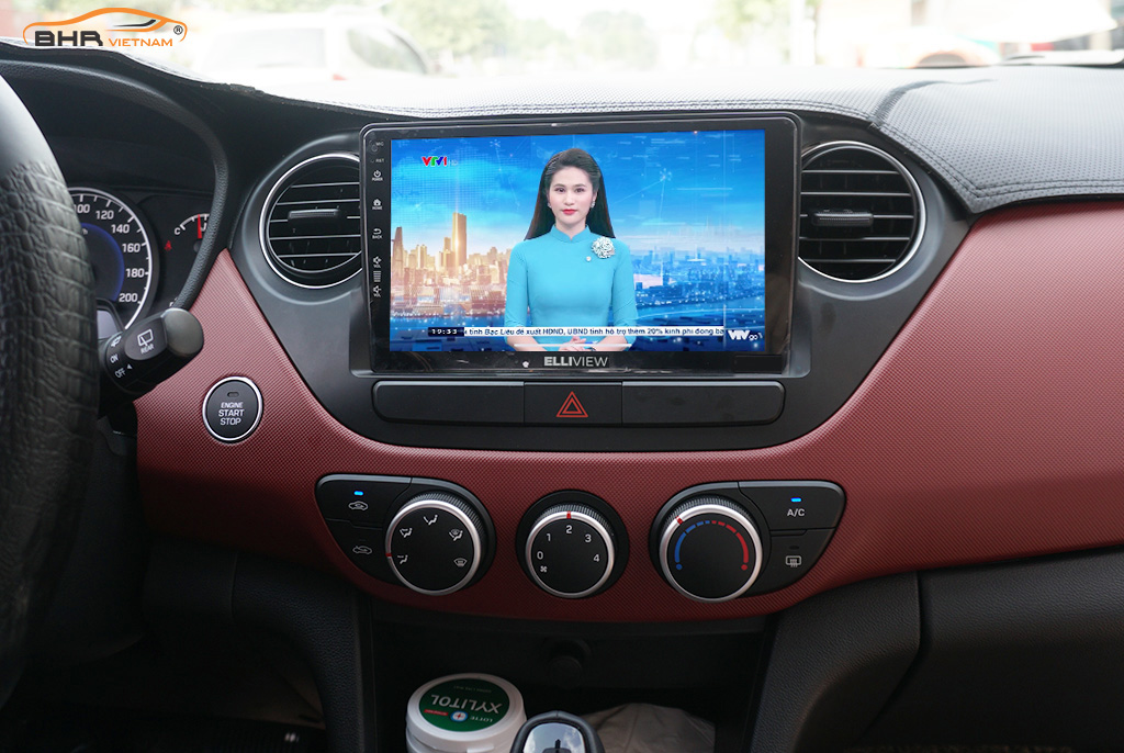  Giải trí Youtube, xem phim sống động trên màn hình Elliview S4 Basic Hyundai i10 2014 - 2020