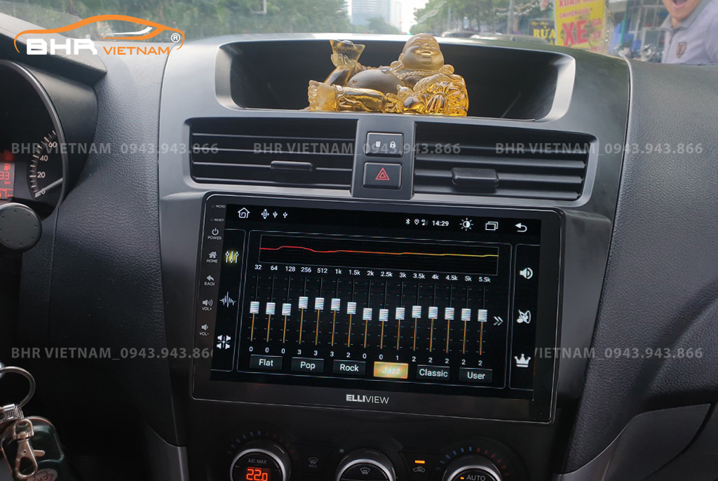 Trải nghiệm âm thanh DSP 32EQ kênh trên màn hình Elliview S4 Deluxe Mazda BT50 2013 - nay
