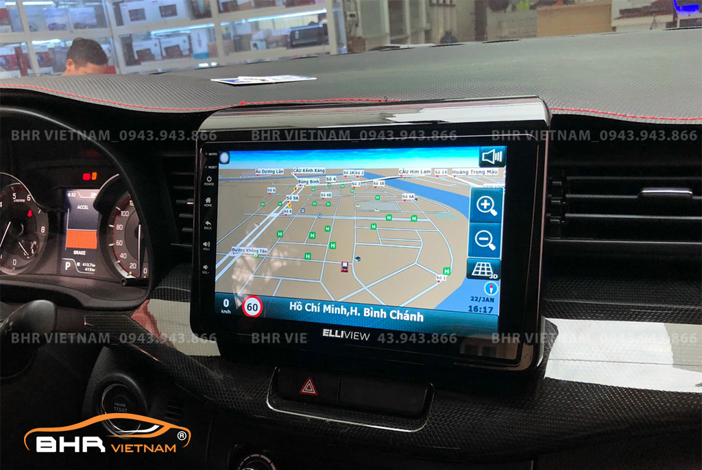 Bản đồ chỉ đường thông minh: Vietmap, Navitel, Googlemap trên Elliview S4 Deluxe Suzuki Ertiga 2020 - nay