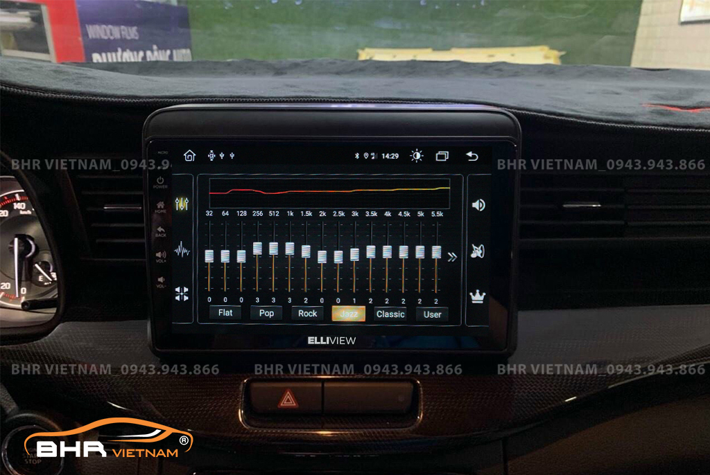 Trải nghiệm âm thanh DSP 32EQ kênh trên màn hình Elliview S4 Deluxe Suzuki Ertiga 2020 - nay