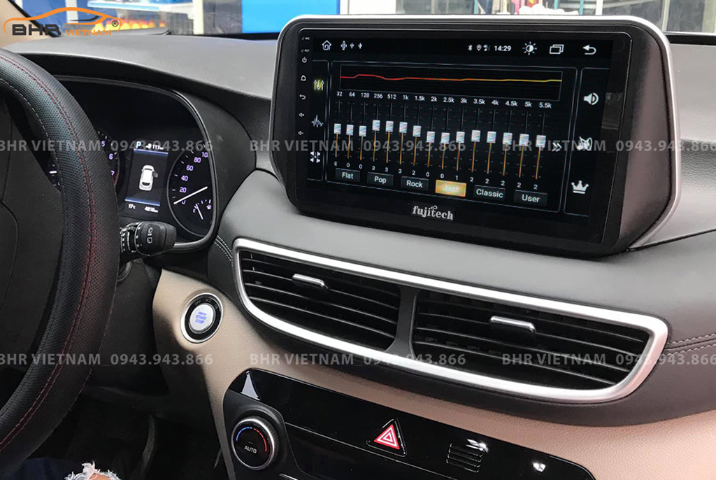 Trải nghiệm âm thanh sống động trên màn hình DVD Android Fujitech 360 Hyundai Tucson 2019 - nay