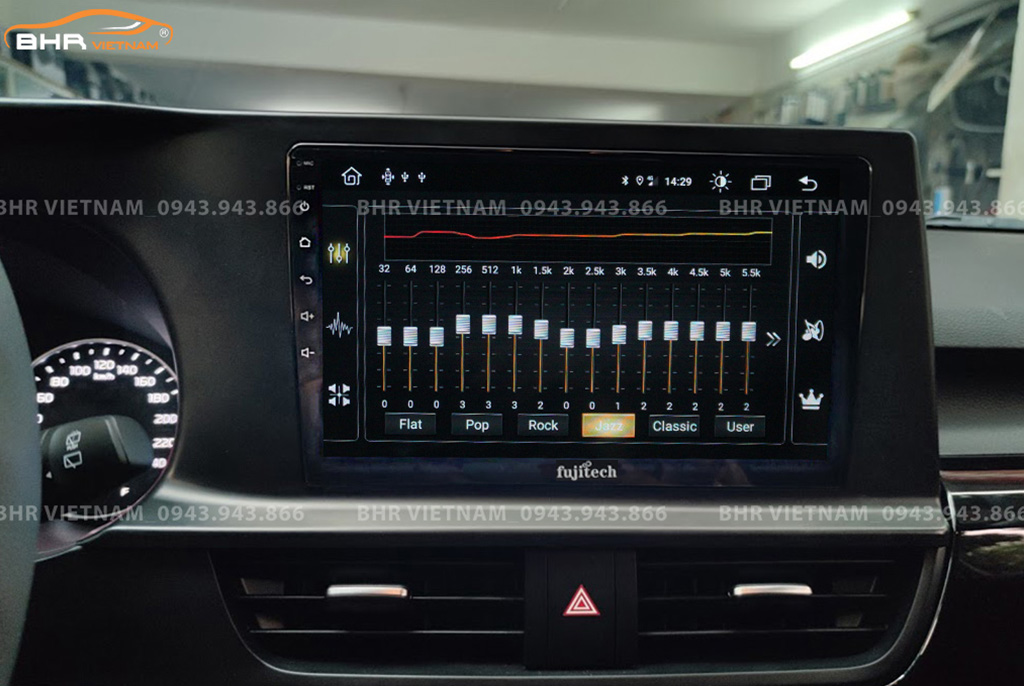 Trải nghiệm âm thanh sống động trên màn hình DVD Android Fujitech 360 Kia Seltos 2020 - nay