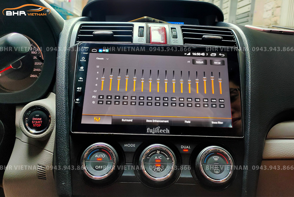 Trải nghiệm âm thanh sống động trên màn hình DVD Android Fujitech 360 Subaru Forester 2013 - 2019