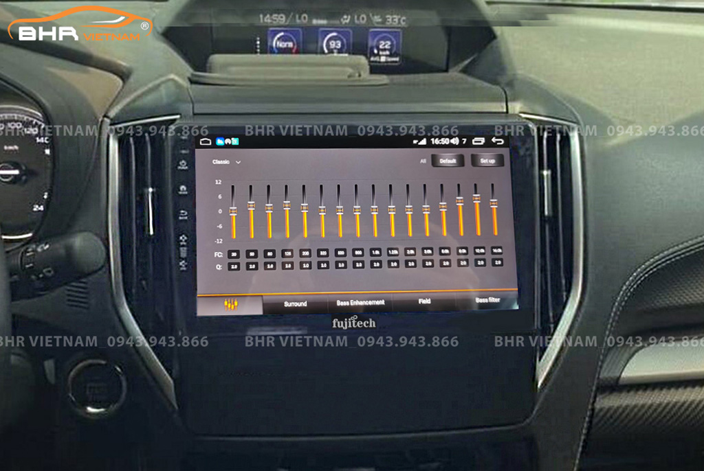 Trải nghiệm âm thanh sống động trên màn hình DVD Android Fujitech 360 Subaru Forester 2020 - nay