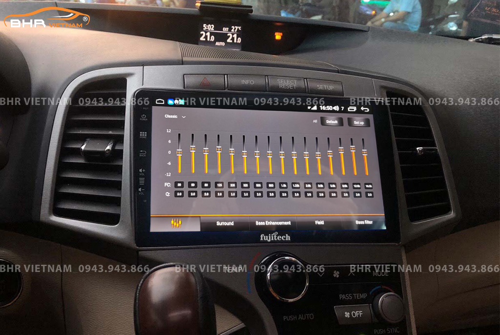Trải nghiệm âm thanh sống động trên màn hình DVD Android Fujitech 360 Toyota Venza 2009 - 2015