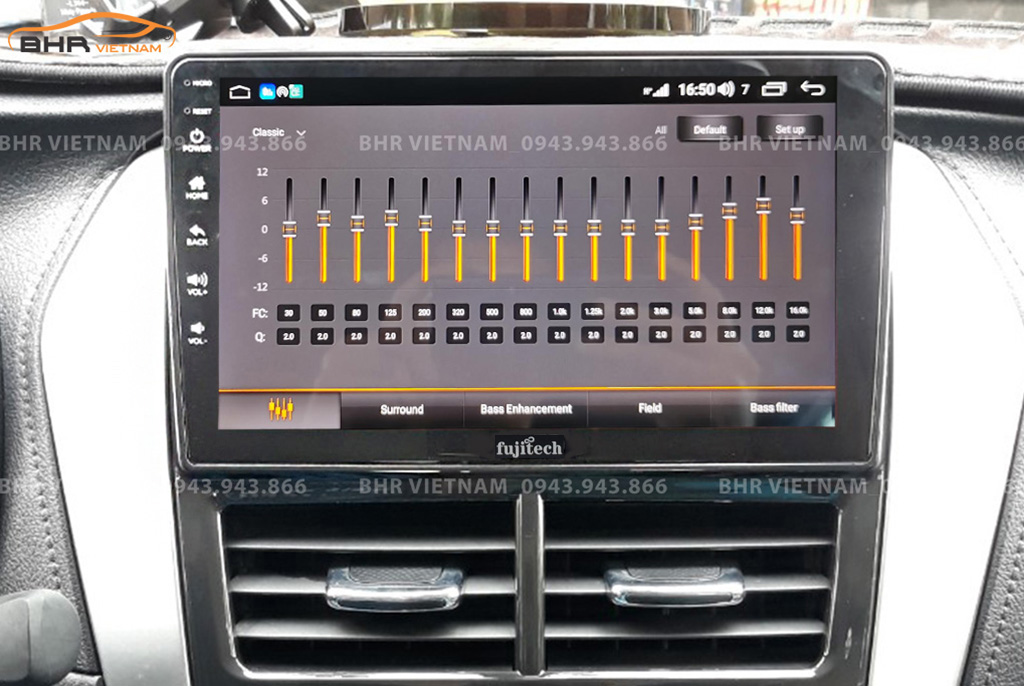 Trải nghiệm âm thanh sống động trên màn hình DVD Android Fujitech 360 Toyota Yaris 2019 - nay