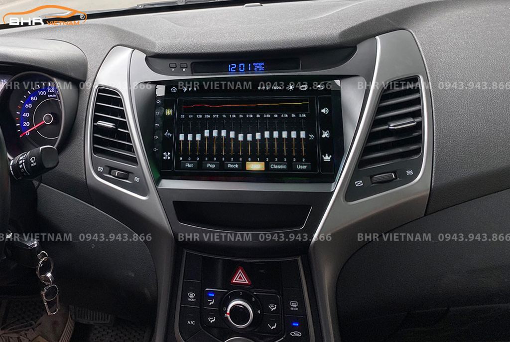 Trải nghiệm âm thanh sống động trên màn hình DVD Android Fujitech Hyundai Elantra 2011 - 2015