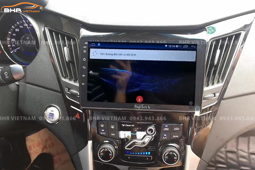 Điều khiển bằng giọng nói Màn hình Android Fujitech Hyundai Sonata 2009 - 2016