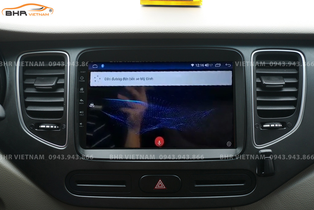 Điều khiển bằng giọng nói Màn hình Android Fujitech Kia Rondo 2014 - nay