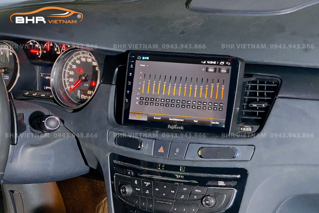 Trải nghiệm âm thanh sống động trên màn hình DVD Android Fujitech Peugeot 508 2010 - 2020