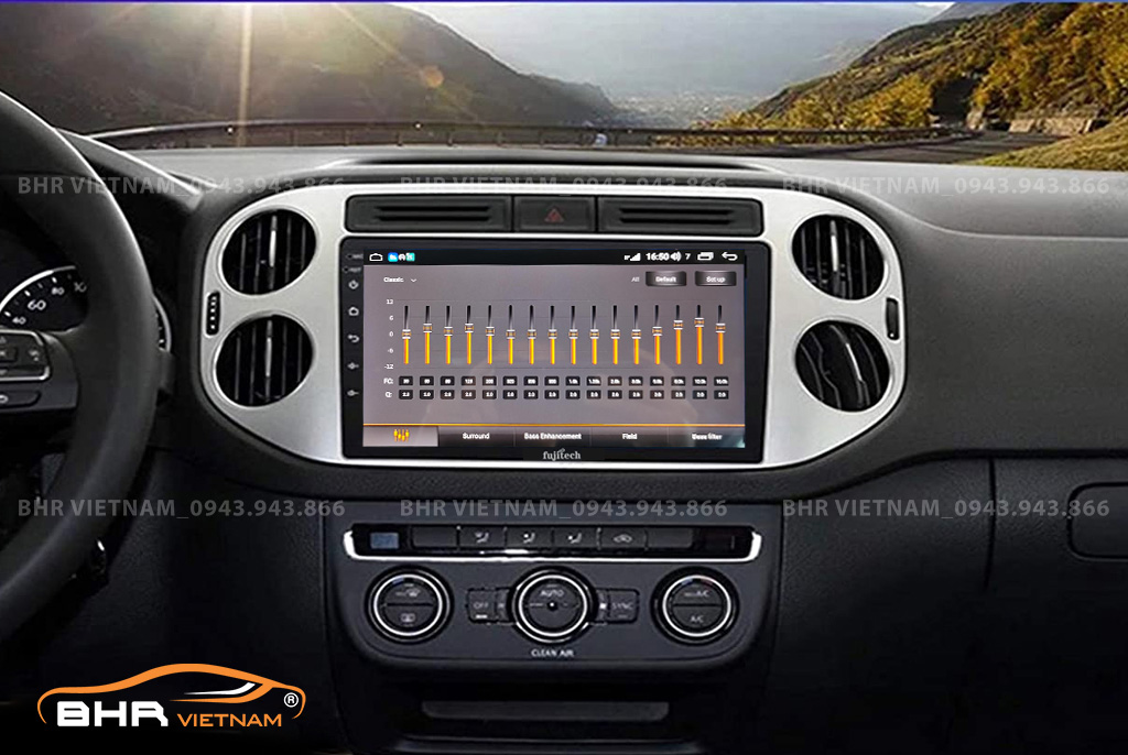 Trải nghiệm âm thanh sống động trên màn hình DVD Android Fujitech Volkswagen Tiguan 2007 - 2018
