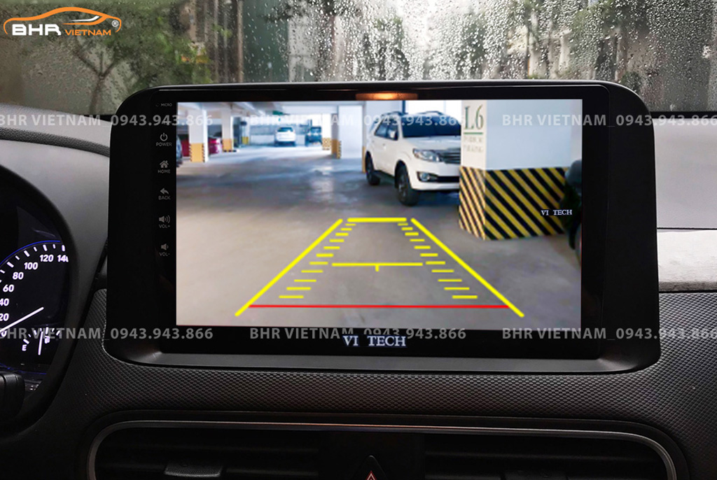 Màn hình DVD Vitech Pro Hyundai Kona 2018 - nay tích hợp camera lùi