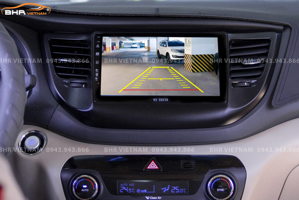 Màn hình DVD Vitech Pro Hyundai Tucson 2015 - 2018 tích hợp camera lùi