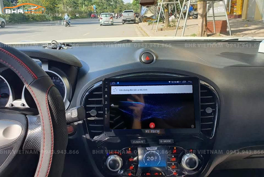 Điều khiển bằng giọng nói Màn hình Android Vitech Pro Nissan Juke 2010 - 2019