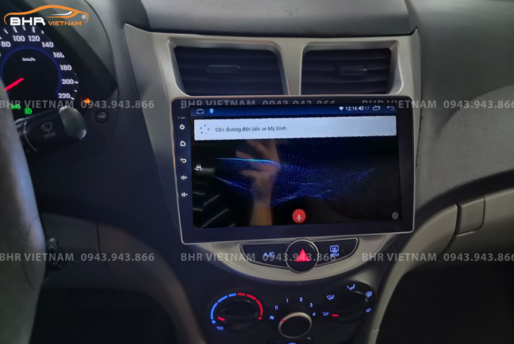 Điều khiển bằng giọng nói Màn hình Android Vitech Hyundai Accent 2011 - 2016