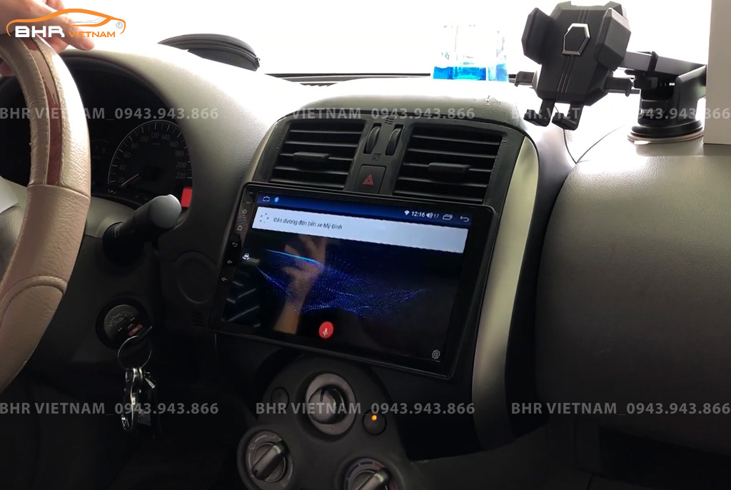 Điều khiển bằng giọng nói Màn hình Android Vitech Nissan Sunny 2011 - nay