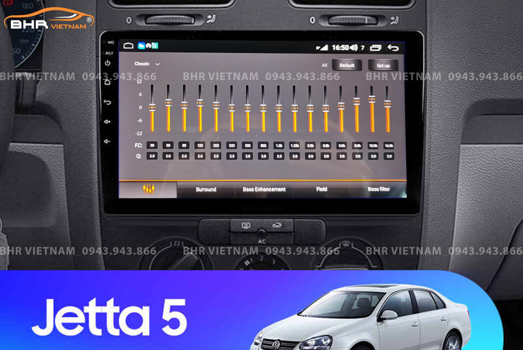 Trải nghiệm âm thanh sống động trên màn hình DVD Android Vitech Volkswagen Jetta 2005 - 2010