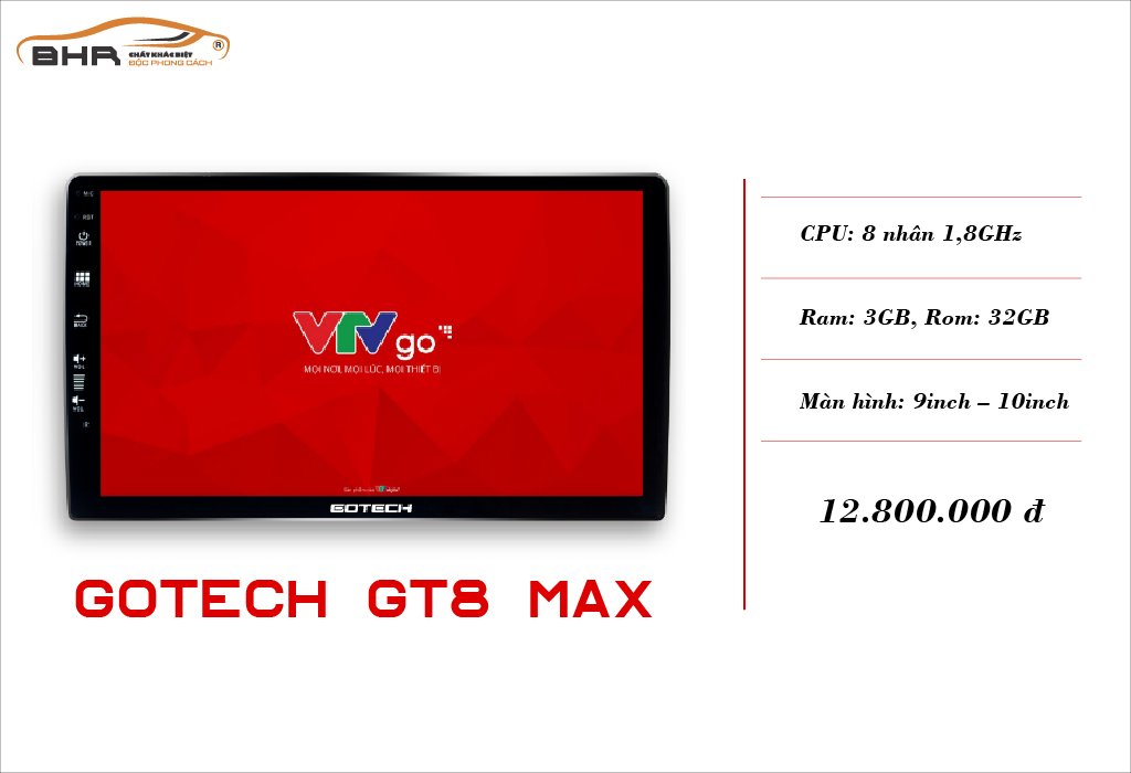 Thông số cấu hình màn hình Gotech GT8 Max