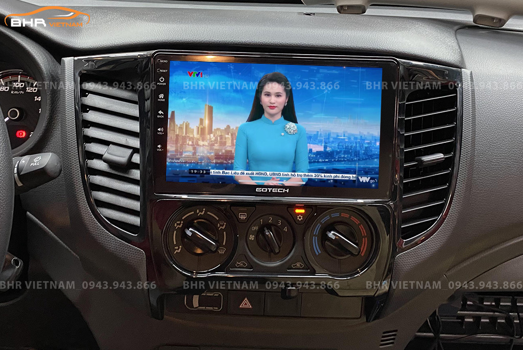 Xem trực tuyến  VTV trên màn hình Gotech GT10 Pro Mitsubishi Triton 2020 - nay​​​​​​​ ​​​​​​​