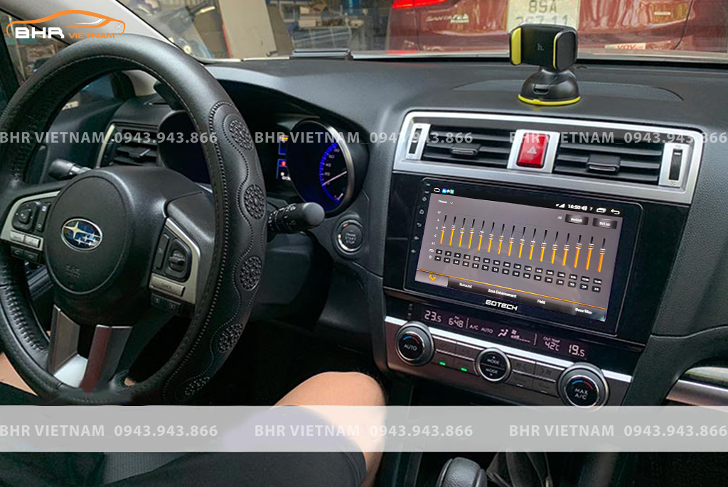 Trải nghiệm âm thanh DSP 32 kênh trên màn hình Gotech GT10 Pro Subaru Outback 2014 - nay