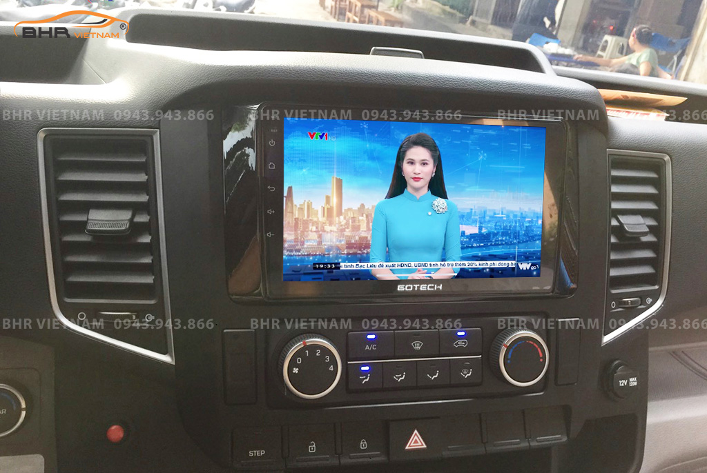 Xem trực tuyến VTV trên màn hình Gotech GT360 Plus Hyundai Solati 2017 - nay